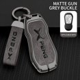 thumbnail image 2 of Funda de metal para llavero de coche, funda para llavero interior de cuero para Xpeng Xiaopeng P5 P7 G9 G3i, 2 of 4