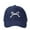 Navy, variant on Women's Vintage Corduroy Adjustable Baseball Cap Bow Embroidery Casual Hat for Spring Pink Free Size