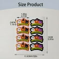 thumbnail image 6 of CCOCC 2026 New Halloween Stickers for Kids,Cute Ghost Black Cat and Pumpkin Designs Halloween Stickers Roll,Halloween Square Stickers Decals,Pumpkin Seal Label Stickers for Party Decorations(5/10Pcs), 6 of 6