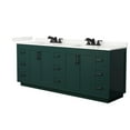 thumbnail image 2 of Wyndham Collection Wcf292984d-Qtz-Us3mxx Miranda 84" Free Standing Double Basin Vanity Set, 2 of 7
