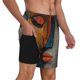 thumbnail image 2 of Fotbe Abstract Colorful Duality Traje de Baño para Hombre – Shorts de Natación de Secado Rápido con Forro y Bolsillos-3X-Large, 2 of 6