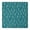 Teal Dancing Skeleton, variant on White Blue Sun Moon Cloud Star Pattern Square Fitted Tablecloth with Elastic Edge,Square Table Cover,Washable Elastic Table Cover for Home Kitchen Party Decor 34"x34"