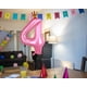 thumbnail image 4 of Globo hzqruqh, corona rosa, número 4, 40 cm, lámina de mylar, helio, 4 of 8