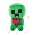 thumbnail image 3 of Minecraft Large Creeper Plush, Valentine's Day, 3 of 5