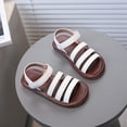 thumbnail image 5 of Godom Girls' Sandals Light-Weight Adjustable Straps Summer Sandal for Toddler Little Big Kid, 5 of 7