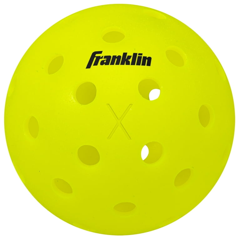 Franklin Sports X-40 Outdoor Pickleballs - Official Size - Optic