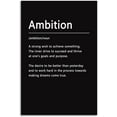 thumbnail image 5 of Motivational Canvas Wall Art Success Posters Inspirational Painting Ambition Noun Pictures Inspiring Entrepreneur Quotes Prints Artwork Decor for Home Office Framed Ready to Hang[12''''W X 18''''H], 5 of 6