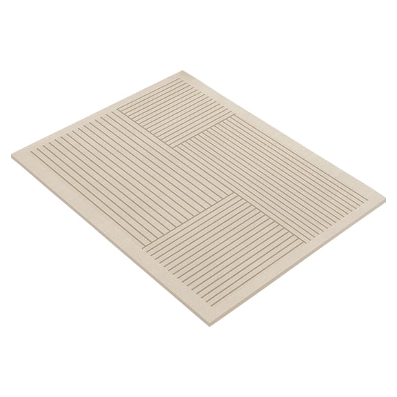 Stone Dish Drying Mat for Kitchen Counter, Quick Drying Diatomaceous Earth Stone Mat, Super Absorbent Dish Drying Pad, Heat Resistant Non-Slip Rack Tableware Mat (15.7 x 11.8 inch)