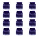 thumbnail image 1 of Qarigey Pinzas de aislamiento permanente para salón de belleza, 12 Uds., rizador de pelo elástico, pinzas en forma de garra, herramientas de Accesorio para el cabello Púrpura Qarigey AP019149-03, 1 of 6