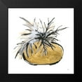 thumbnail image 2 of Paschke, Chris 12x12 Black Modern Framed Museum Art Print Titled - Gilded Vase III, 2 of 5