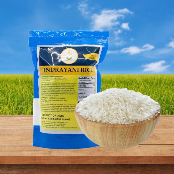 Shastha Foods Indrayani Rice, Gluten Free, 8 pack, 1.25 lbs