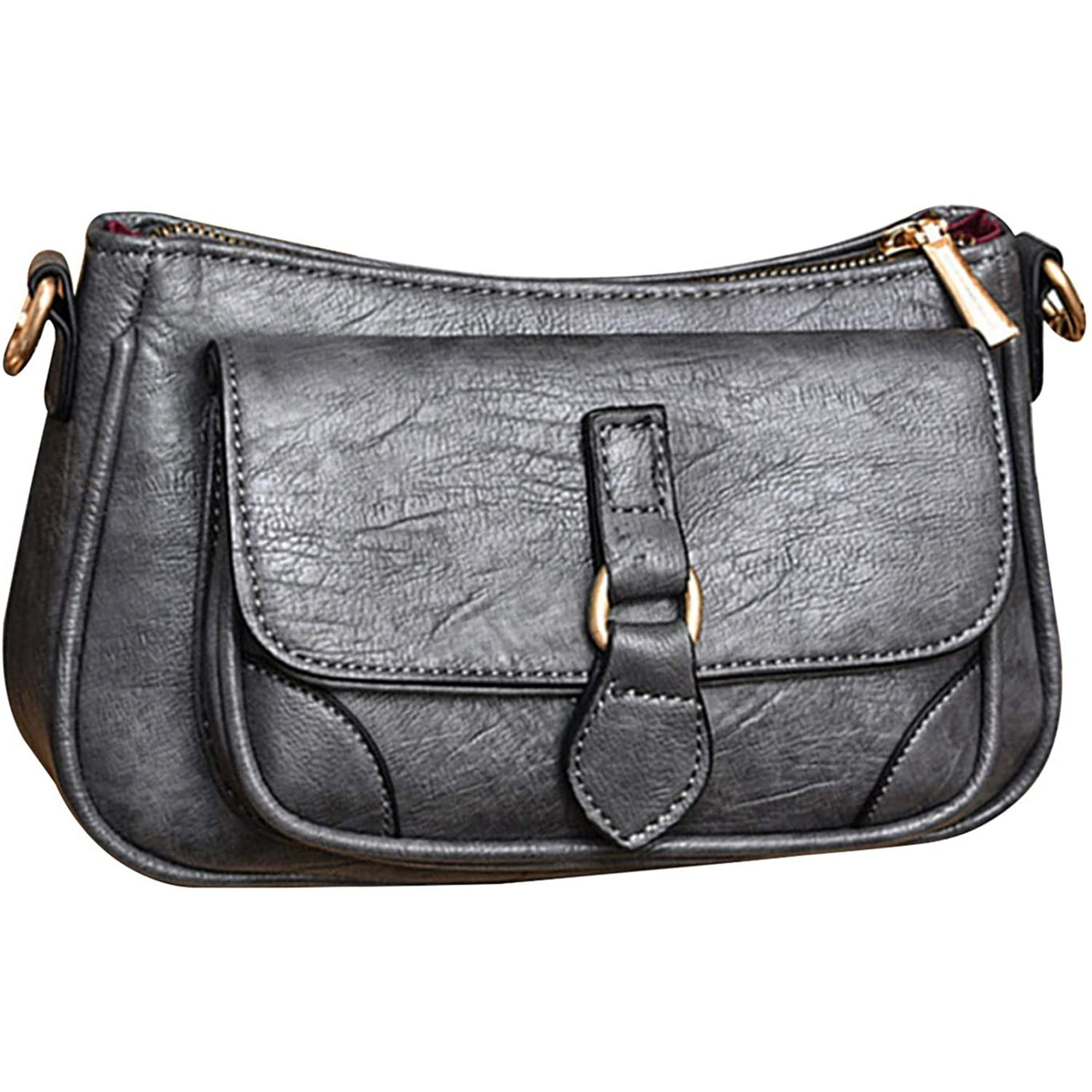 Crossbody Bags for Women Stylish Shoulder Bag Travel Bag Purse Zipper Crossbody Purse Small Satchel Handbag Walmart
