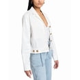 thumbnail image 3 of Derek Lam 10 Crosby womens  Gwen Field Jacket, 00, White, 3 of 4