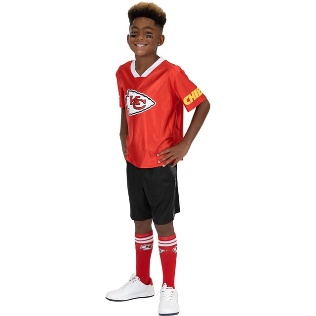 Conjunto de Jersey para Niños Pequeños MODERN HERO Kansas City Chiefs 3 Piezas