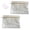 white, variant on 2-Pack Sew-in Side Pocket with Zipper for Coats, Jackets, & Hoodies, Hidden Travel Wallet Pocket for Security