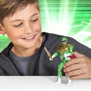 Mighty Morphin Power Rangers: Re-Ignition - Auto-Morphin Green Ranger Action Figure for kids 4+ by Playmates Toys