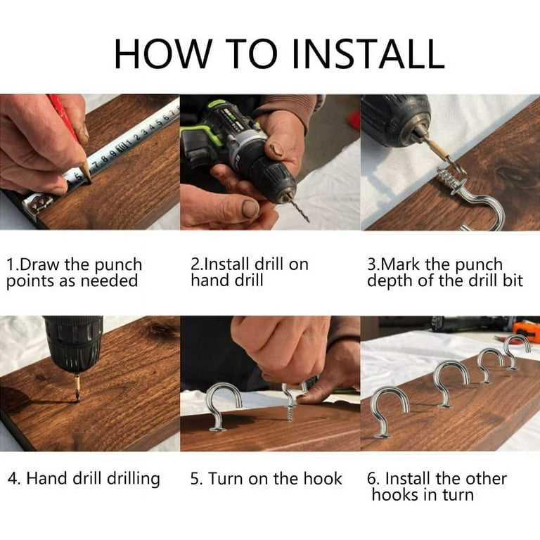 The Best Way to Install a Screw Hook - ManMadeDIY