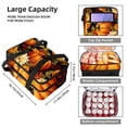 thumbnail image 3 of Thanksgiving Double Layered Insulated and Refrigerated Lunch Bag with Large Capacity and Hand Carry - 7.1x11.4x16.1 Inches, 3 of 6