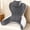Grey&white, variant on Reading Pillow for Sitting in Bed, 22”H Bed Rest Pillows with Arms, Back Pillows for Sitting Up, Ergonomic Lumbar Support Cushion for Reclining, Gaming, Work, Resting, Watching TV,