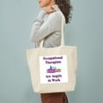 thumbnail image 3 of CafePress - Occupational Therapist Tote Bag - Unisex Canvas Tote Bag, Beige, 1-Piece, 3 of 7