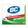 BC Pain Relief Powder, Arthritis Pain, 24 ct (Pack of 1)