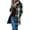 Army Green, variant on Womens Plaid Shacket Jacket Long Sleeve Fall Button Down Winter Coat Loose Fit Flannel Coat with Pockets Trench Coat Winter Clothing with Pockets Khaki 2XL