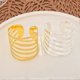 thumbnail image 3 of Napkin Ring Rustproof Corrosion Resistant Ultralight Hollow Creative Shape Napkin Buckle Dinner Table Decoration Jikaix, 3 of 5