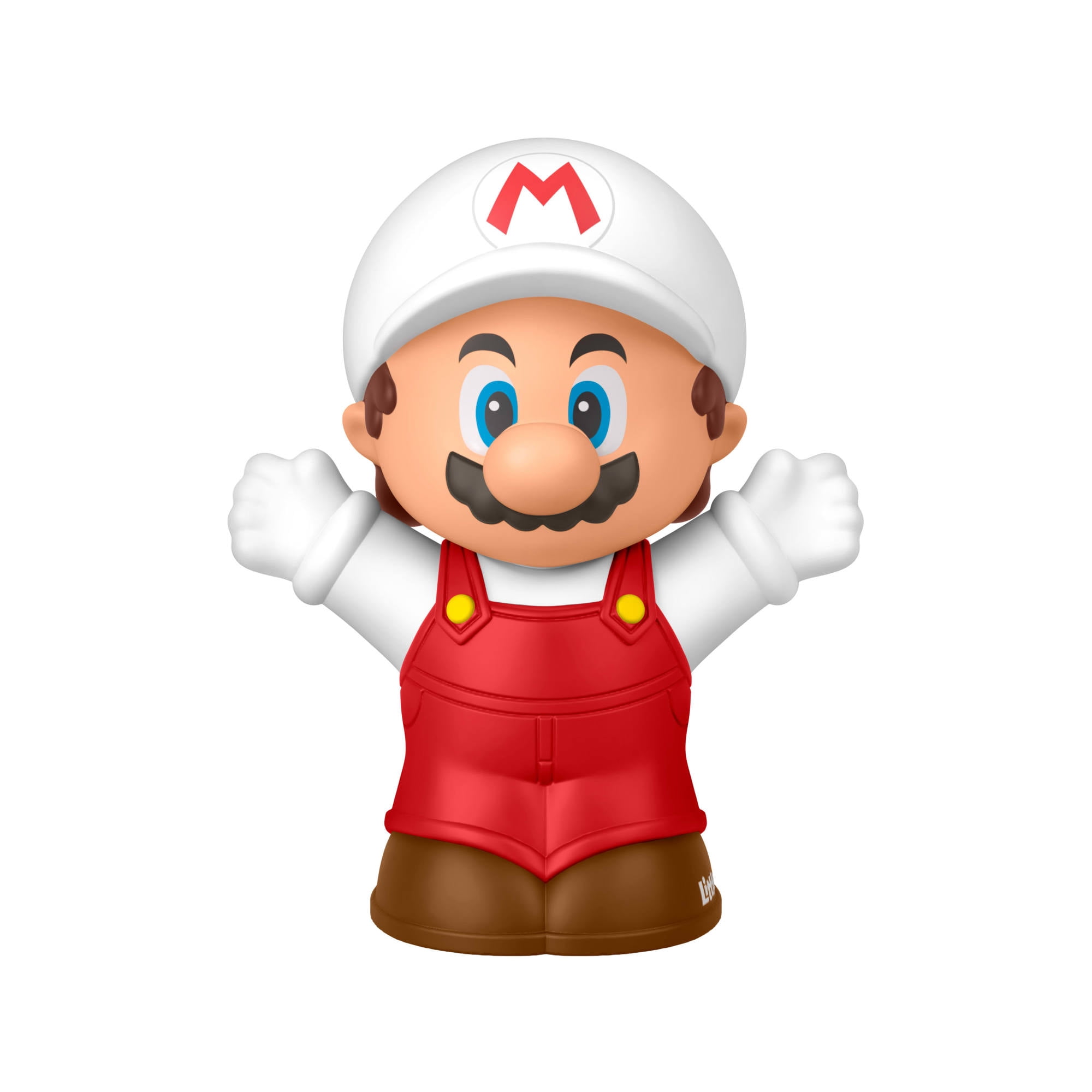 Fisher-Price Little People My Mario Fire Character Figure for Toddlers & Kids, 1 Toy