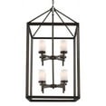 thumbnail image 4 of Golden Lighting 2073-8P 8 Light 21" Wide 2 Tier Chandelier From The Smyth Collection -, 4 of 4