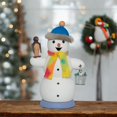 thumbnail image 1 of Incense Smoker Snowman with Penguin, 1 of 4
