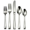 oneida t837045a lincoln 45-piece flatware set, service for 8 silver