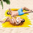 thumbnail image 6 of GZHJMY Beach Towel for Women Girls, Sunflower Bath Towel, Oversized Lightweight Sport Towel, 31x63 Inch, 6 of 7