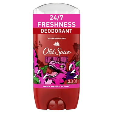 Old Spice Aluminum Free Men's Deodorant, Invisible Solid Stick, Raptorstrike, 3oz