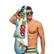 thumbnail image 5 of Agente Especial Oso Toalla de playa de secado rápido con diseño temático, regalo para mujeres y niñas, ideal para cumpleaños, fans, amantes de la música, uso en la playa o al aire libre, 78 × 160 cm, 5 of 6