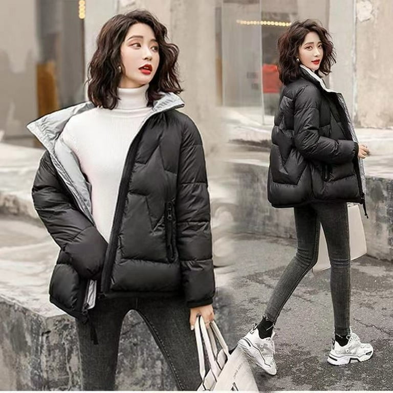 DanceeMangoo Winter Jackets Female Parkas Casual Coat Down Cotton