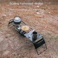 thumbnail image 4 of Mesa de camping plegable ultraligera yuxing para exteriores color negro, 4 of 5