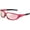 Hot Pink | Rose Gold Mirror, variant on Sport Wrap Around Polarized Sunglasses for Men Women Running Driving Fishing UV400 Sun Glasses