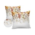 thumbnail image 2 of Outdoor Throw Pillow Cover Autumn Sunflower Eucalyptus Leaves Vines Waterproof Cushion Covers 2 Pack Farm Flower Art Pillow Cases Home Decoration for Patio Garden Couch Sofa, 2 of 7
