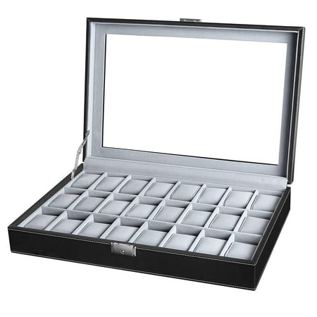 Kykycome 24 Watch Box Extra Large Case Gl Top Kykycome 24 Watch Box Extra Large Case Gl Top