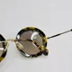 thumbnail image 3 of MIU MIU SILK NOIR MU08RS Round Brown Havana Gold Runway Sunglasses 08R Authentic, 3 of 6
