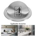thumbnail image 4 of unbranded Empotrada Para Basura De Acero Inoxidable Con De Abatible Para Cocina Y Oficina, 4 of 8