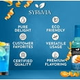 thumbnail image 5 of Syruvia Sugar-Free Blue Curacao Syrup for Drinks 1 Case (6 Bottles, 25.4 fl oz Each) Blue Curacao Flavoring Syrup, 5 of 8