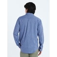 thumbnail image 3 of Free Assembly Men’s Linen Blend Shirt with Long Sleeves, Sizes S-3XL, 3 of 6