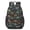 Dinosaur Skeleton Black, variant on Dinosaur Skeleton Black Pattern 17" School Backpacks for Teens,Waterproof Oxford Fabric,S-Shape Padded Straps for School,Travel,Hiking,Camping