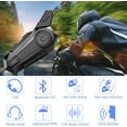Motorcycle Bluetooth Headset,E1 Bluetooth Helmet Headset with
