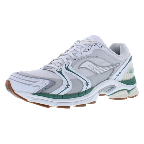 Saucony Progrid Triumph 4 Unisex Shoes Size 10, Color: Light Tan/Green