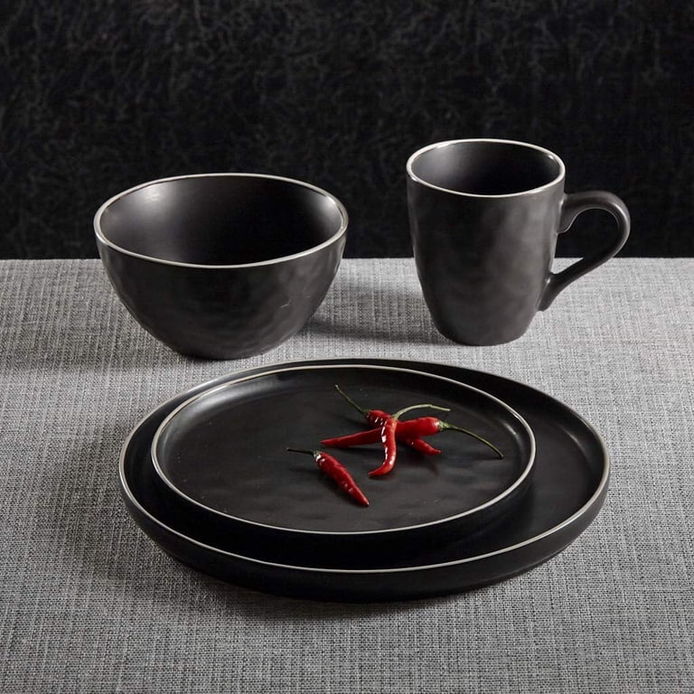 La Rochelle 16 Piece Dish Set with Salad and Dinner Plates, Coffee