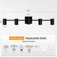 thumbnail image 3 of Kit de Iluminación de Riel BoostArea de 5 Luces Giratorias Negro, 3 of 8