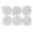 B, variant on Up to 50% off! LSLJS Christmas Tree Ball Decorations for Xmas Tree, 6 Pcs 2.16 inch Transparent Shatterproof Snowflake Pattern Ice Ball Sparkling White Hanging Bauble Sphere Xmas Party Supplies