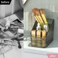 thumbnail image 4 of Organizadores y almacenamiento de maquillaje transparentes: organizador de cosméticos para el cuidado de la piel, caja de almacenamiento de escritorio para tocador, baño, cajón, vitrinas de cosméticos, 4 of 7